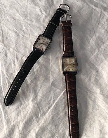 Casio square wrist watch