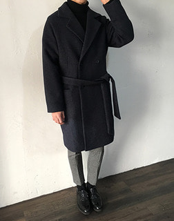 Thick premium wool-half coat